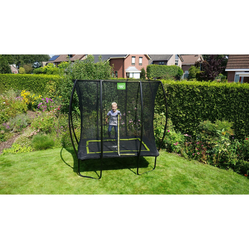 EXIT Silhouette Trampoline, 153x214cm (Black) - Rathwood Store