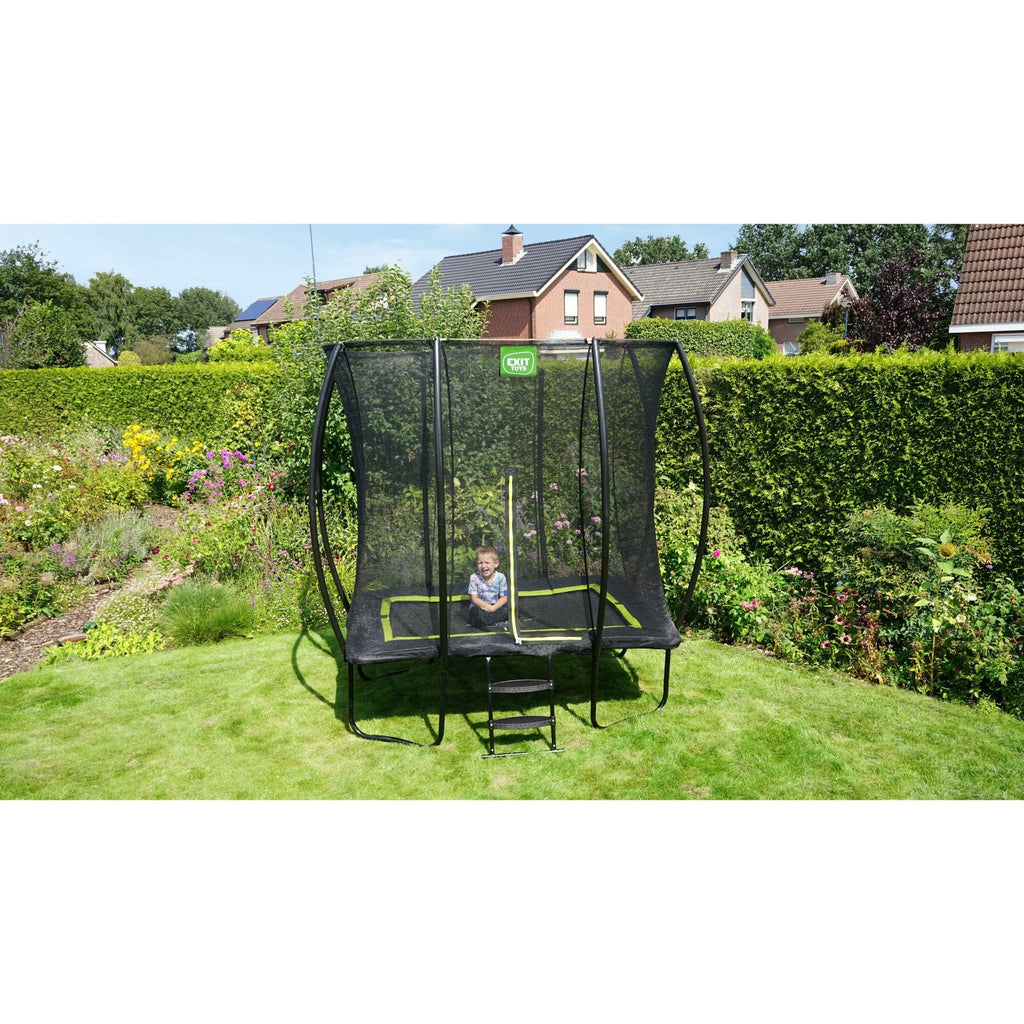 EXIT Silhouette Trampoline, 153x214cm (Black) - Rathwood Store