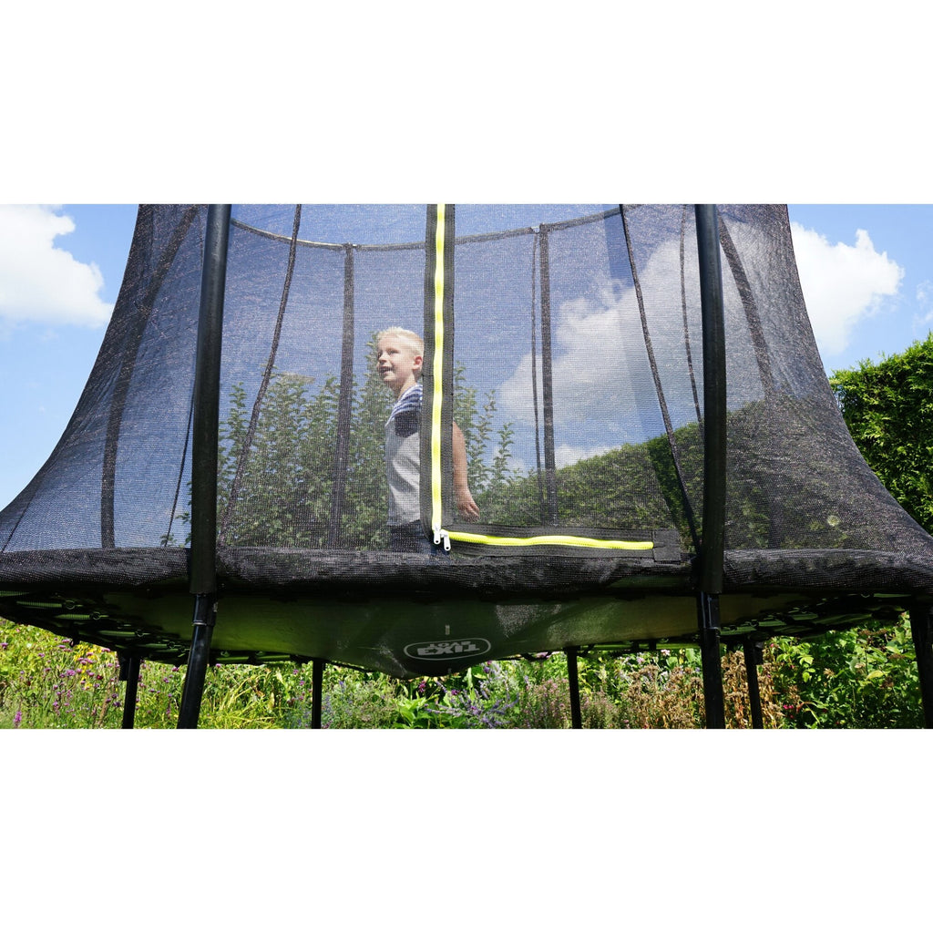 EXIT Silhouette Trampoline, 153x214cm (Black) - Rathwood Store
