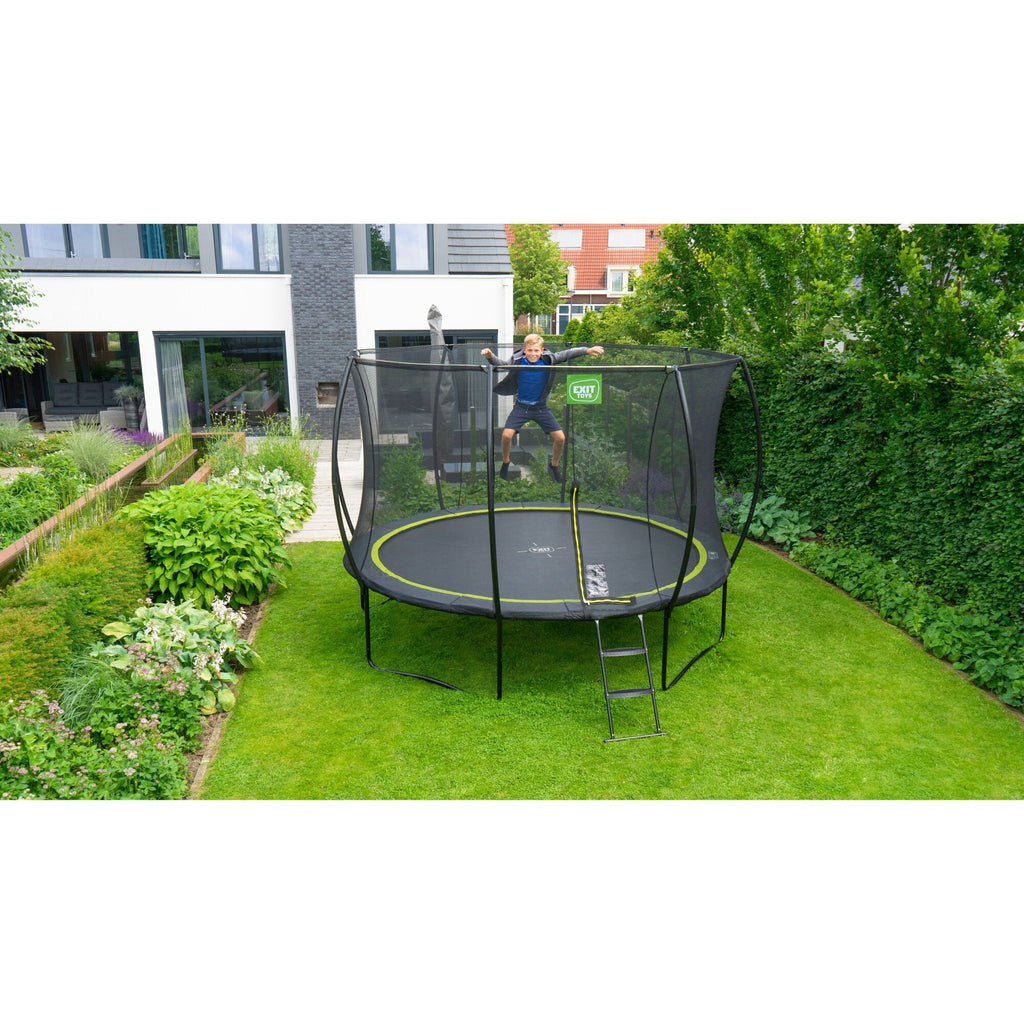 EXIT Silhouette Trampoline, 305cm (Black) - Rathwood Store