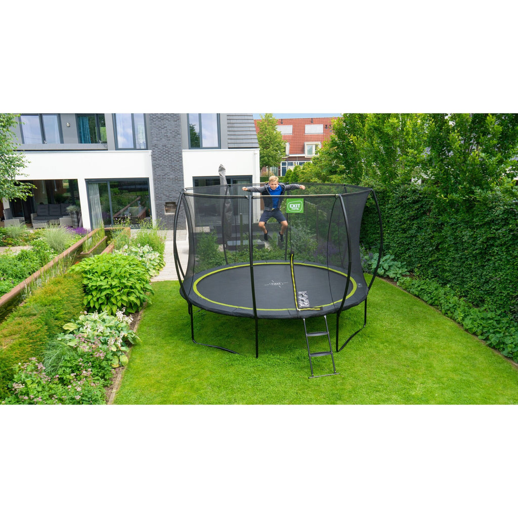 EXIT Silhouette Trampoline, 366cm (Black) - Rathwood Store