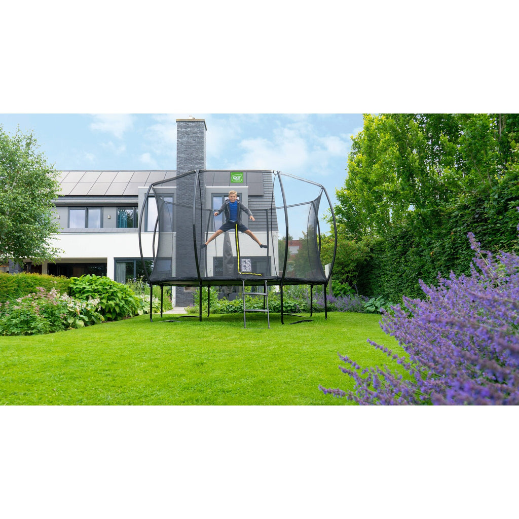 EXIT Silhouette Trampoline, 366cm (Black) - Rathwood Store