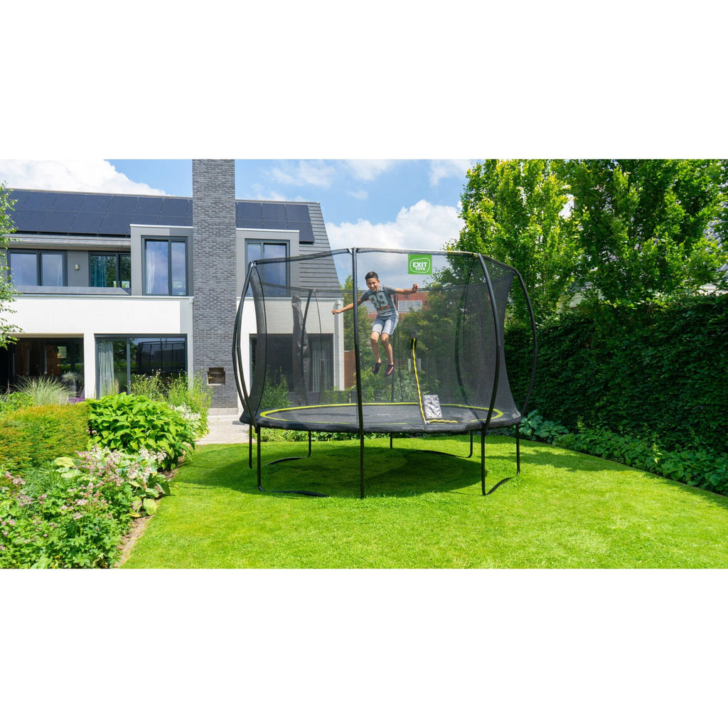 EXIT Silhouette Trampoline, 366cm (Black) - Rathwood Store