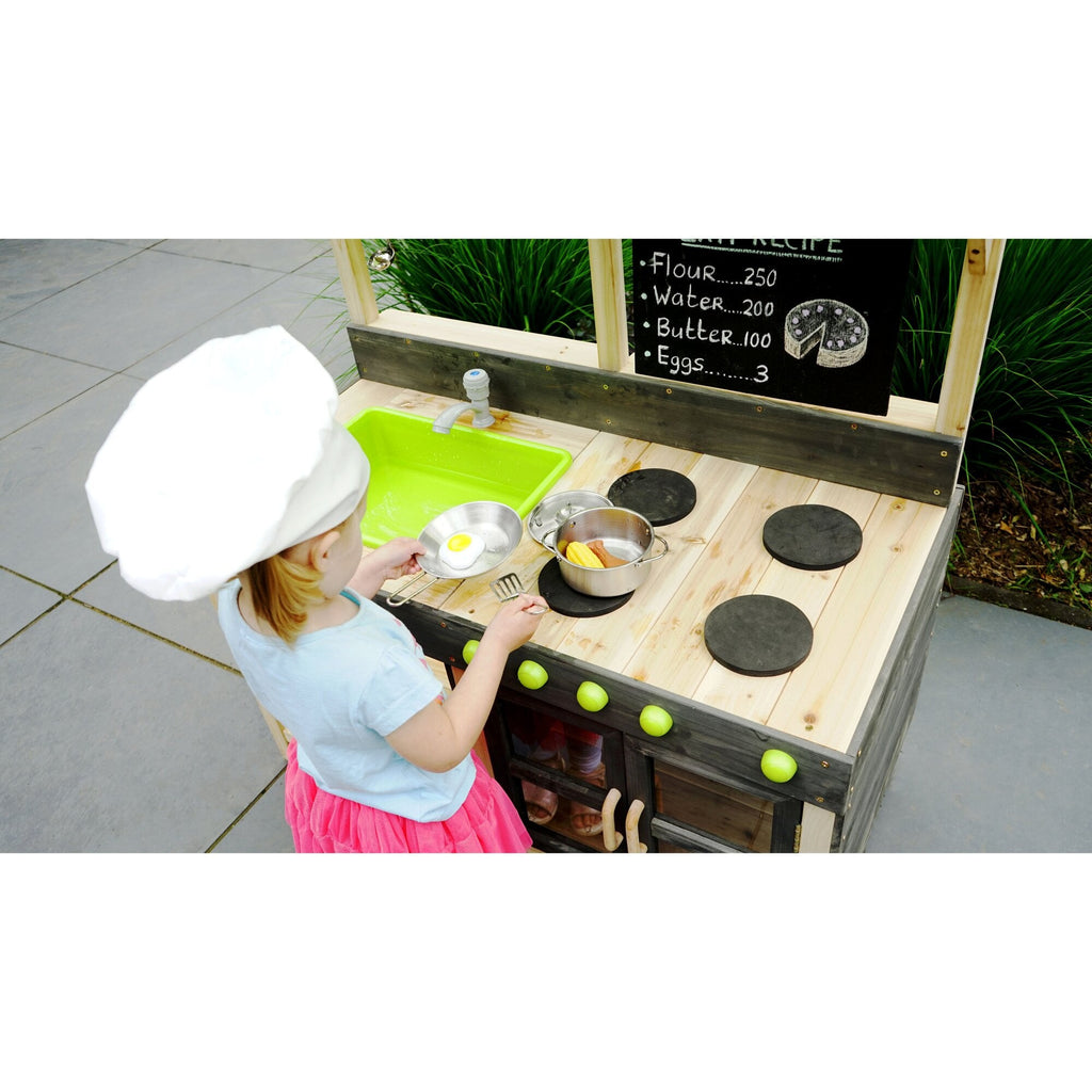 EXIT Yummy 300 Wooden Outdoor Kitchen (Natural) - Rathwood Store