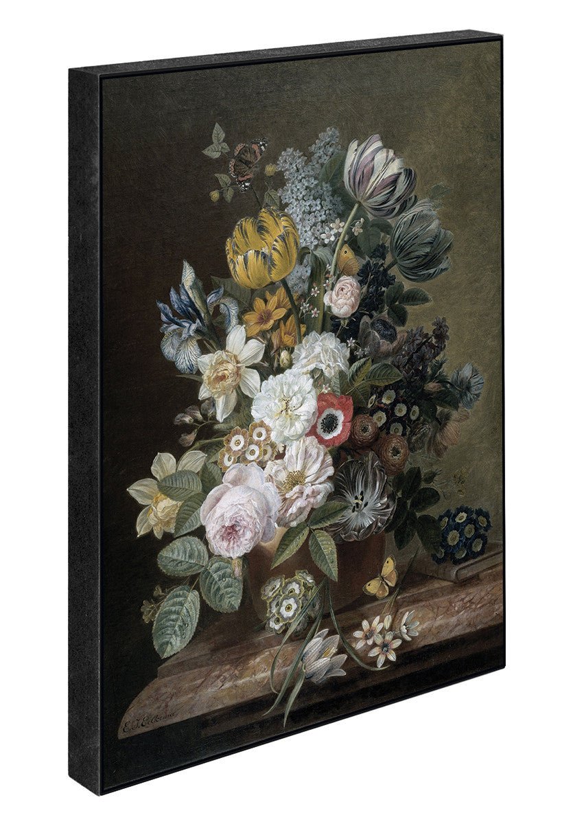 Flowers, 15cmx21cm art block - Rathwood Store