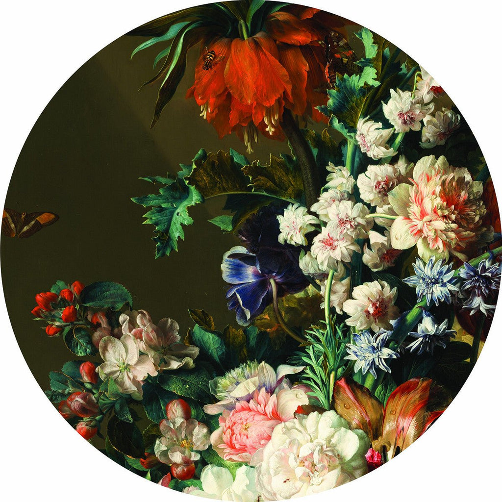 Flowers in Perspective II, 60cm metal print - Rathwood Store