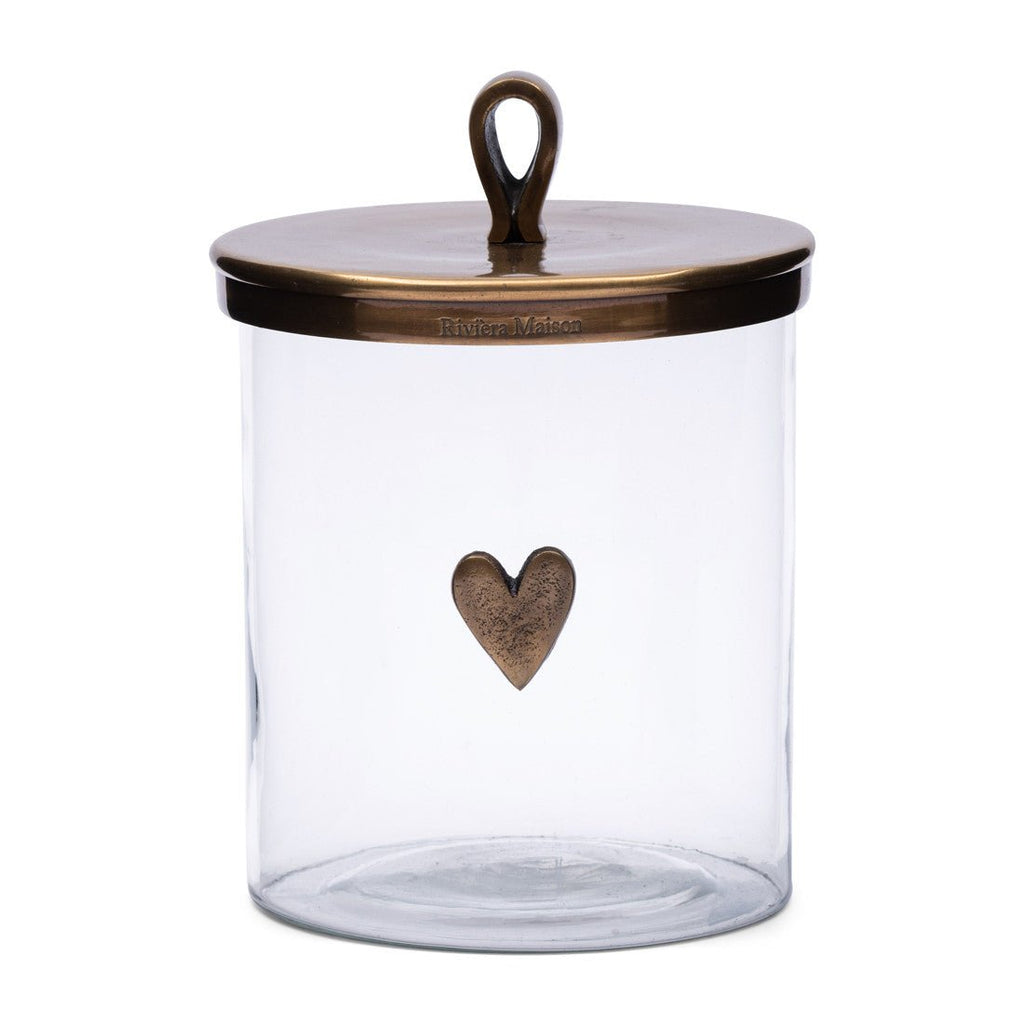 Food Lovers Metal Storage Jar (Medium) - Rathwood Store