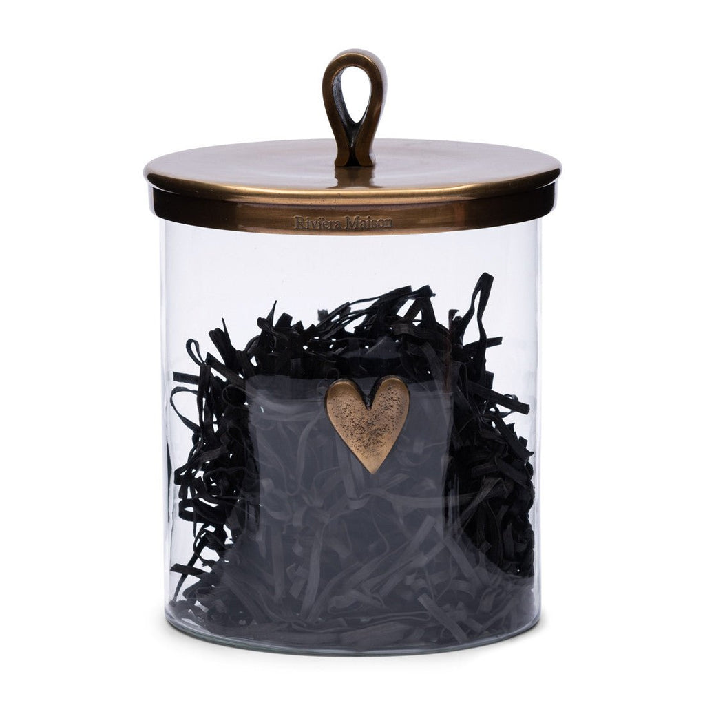 Food Lovers Metal Storage Jar (Medium) - Rathwood Store