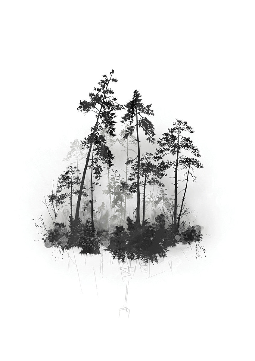 Forest, 21cmx30cm art block - Rathwood Store