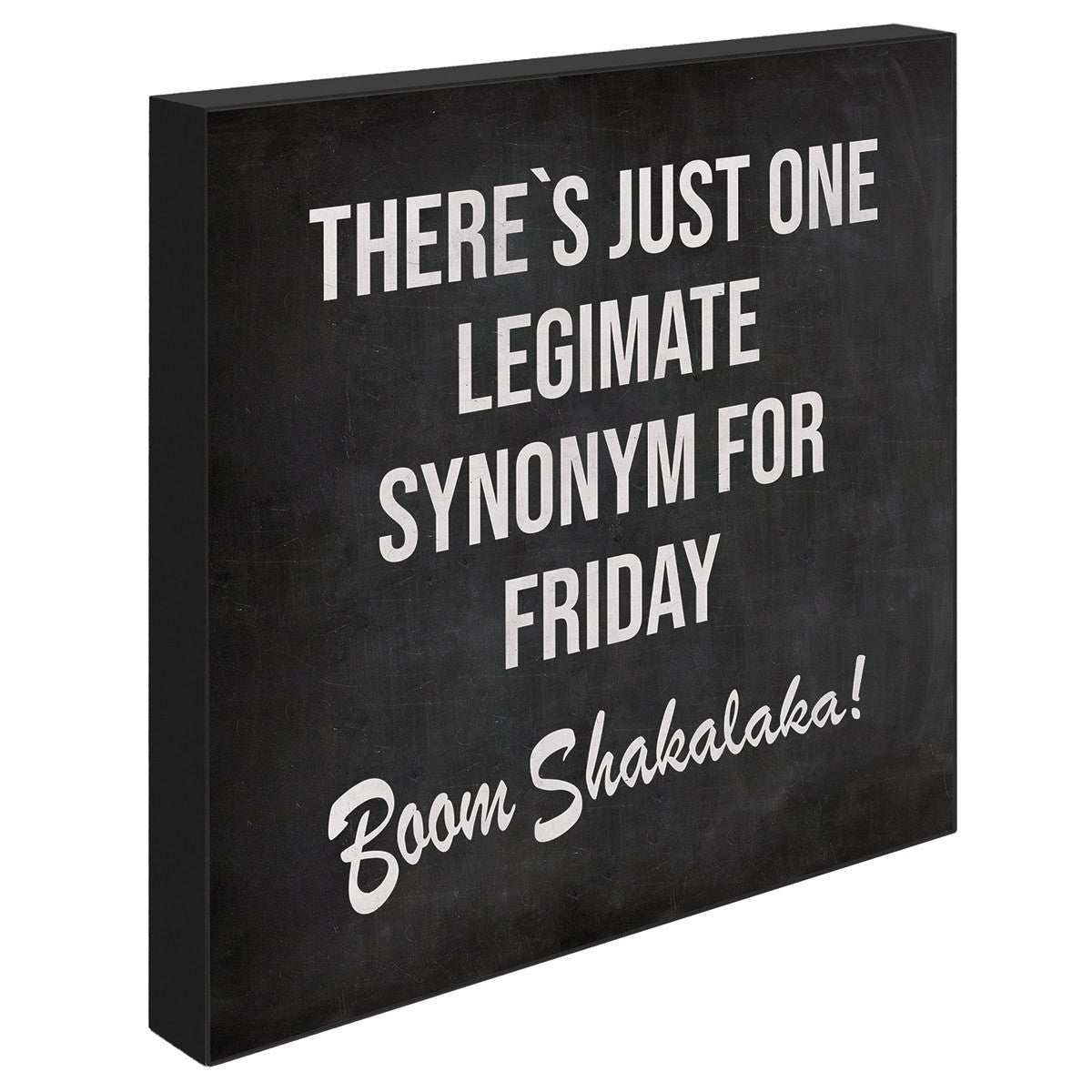 Friday, 15cmx15cm art block - Rathwood Store