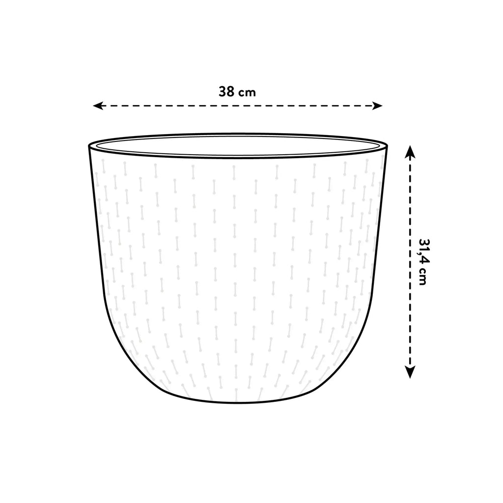 Fuente Grains Round 38Cm (Grey) - Rathwood Store
