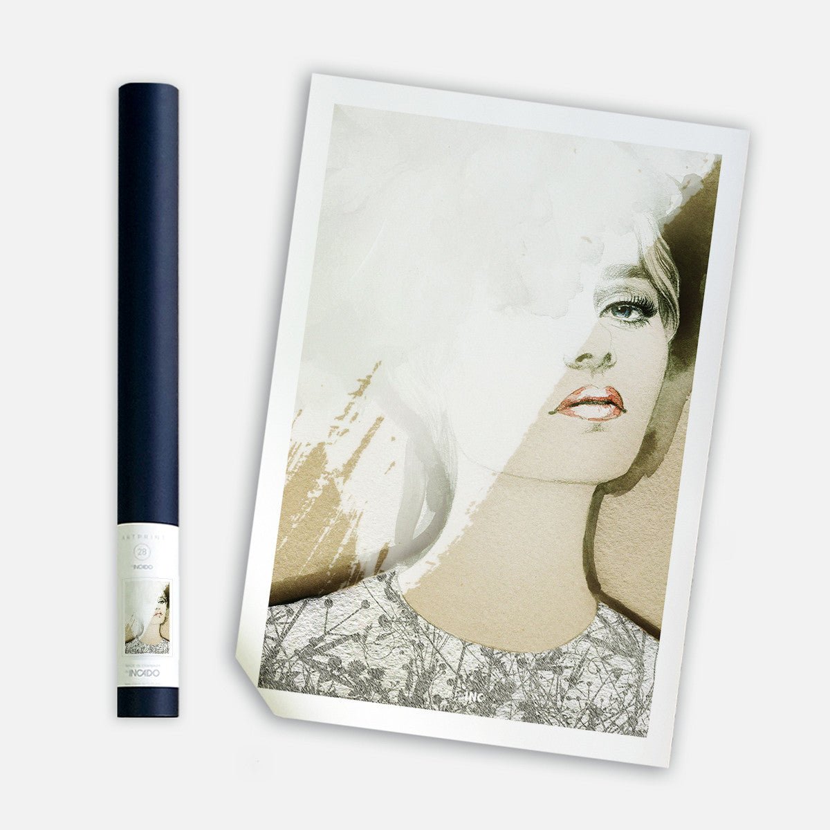 Girl, 50cmx70cm wall art - Rathwood Store