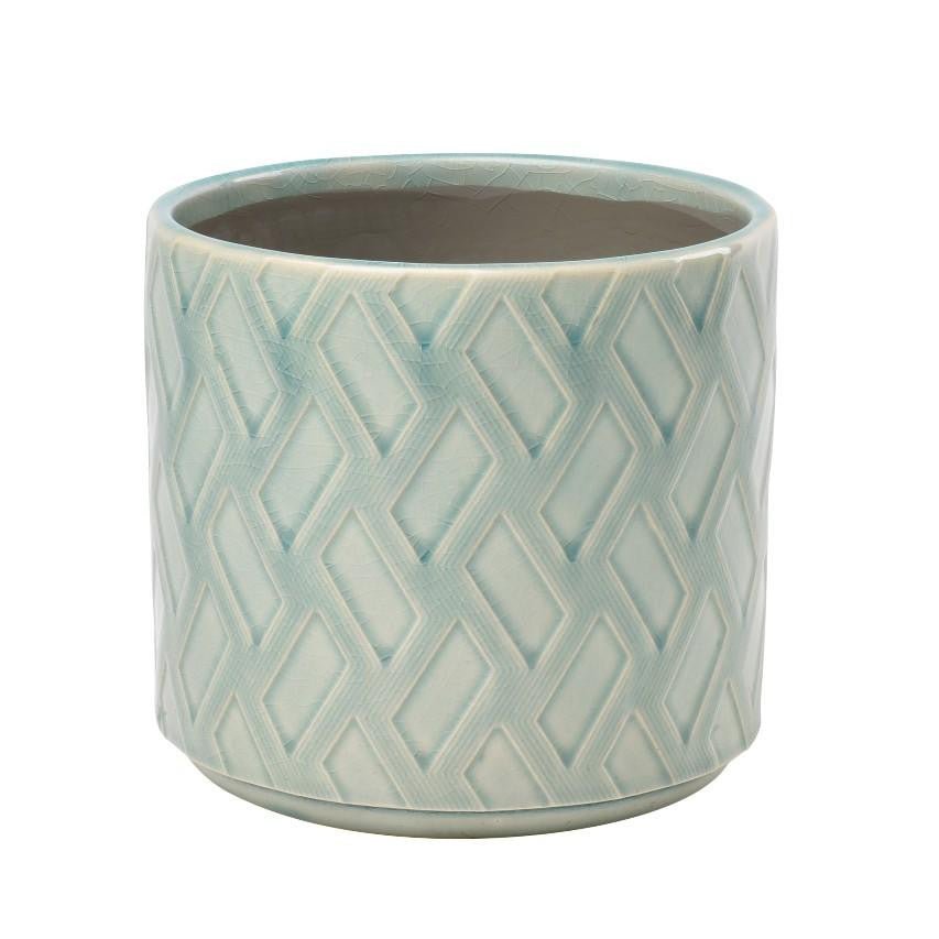 Glazed Pot - Barcelona Celadon - D14cm - Rathwood Store