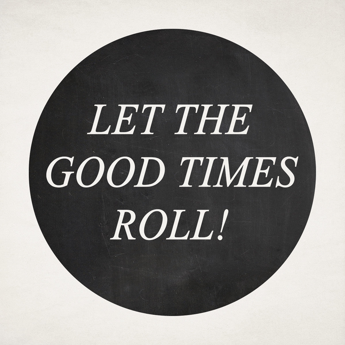 Good Times, 15cmx15cm art block - Rathwood Store