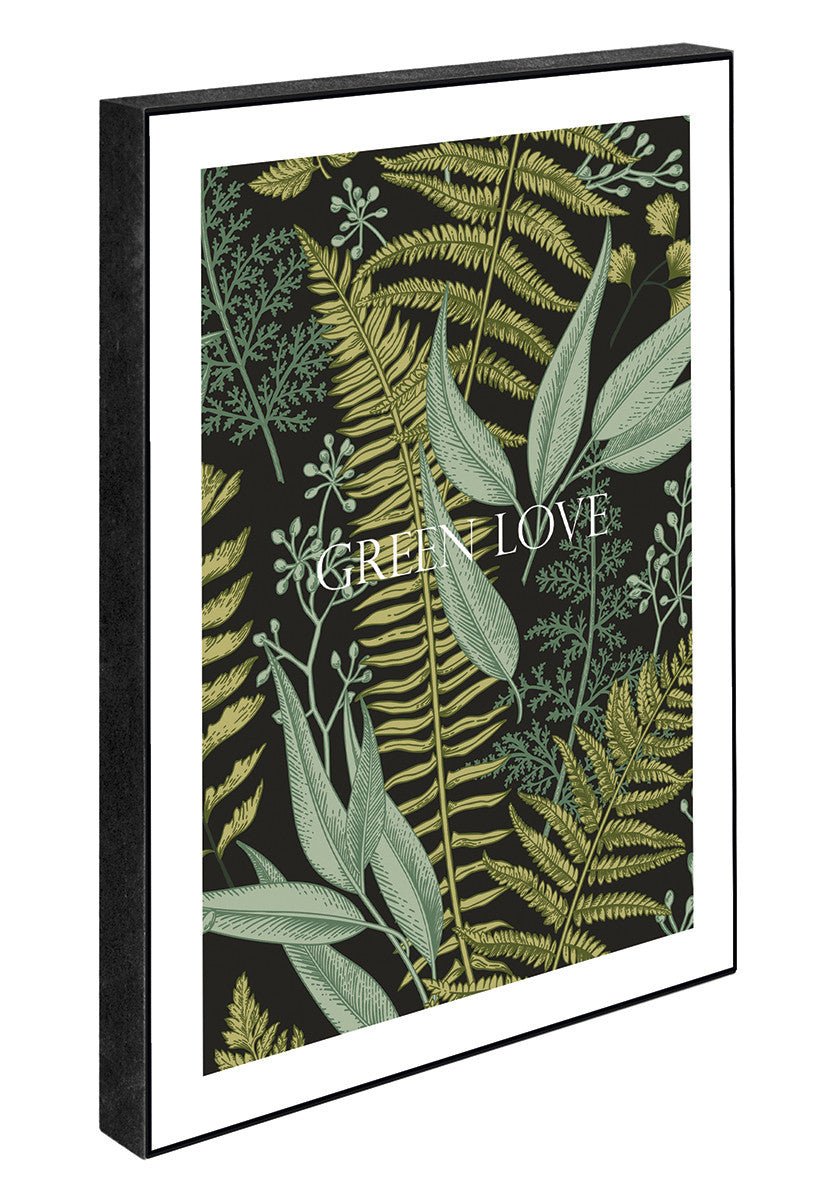 Green Love, 15cmx21cm art block - Rathwood Store