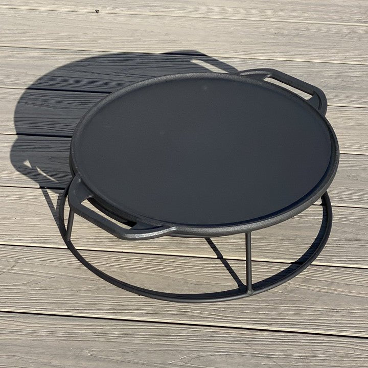 Griddle/BBQ to Suit MJT - 860 4 Seat Firepit Set (Black) - Rathwood Store