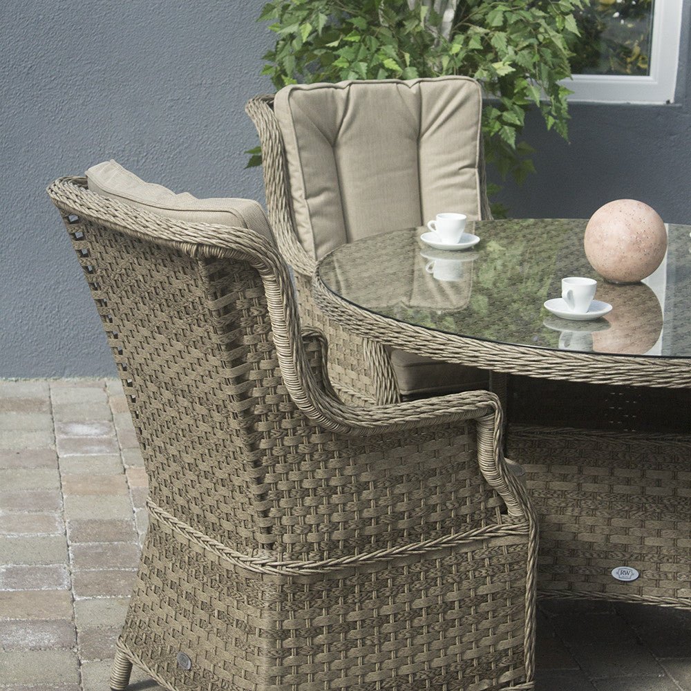 Hampton - 4 Seat Set with 120cm Round Table - Rathwood Store