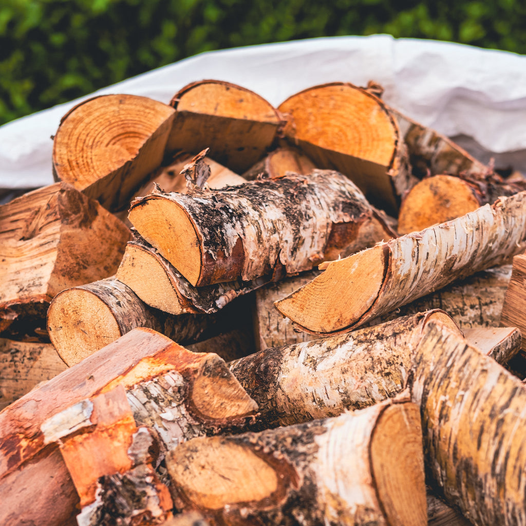 Hardwood Kiln - Dried Firewood Jumbo Bulk Bag 1.33m³ - Rathwood Store