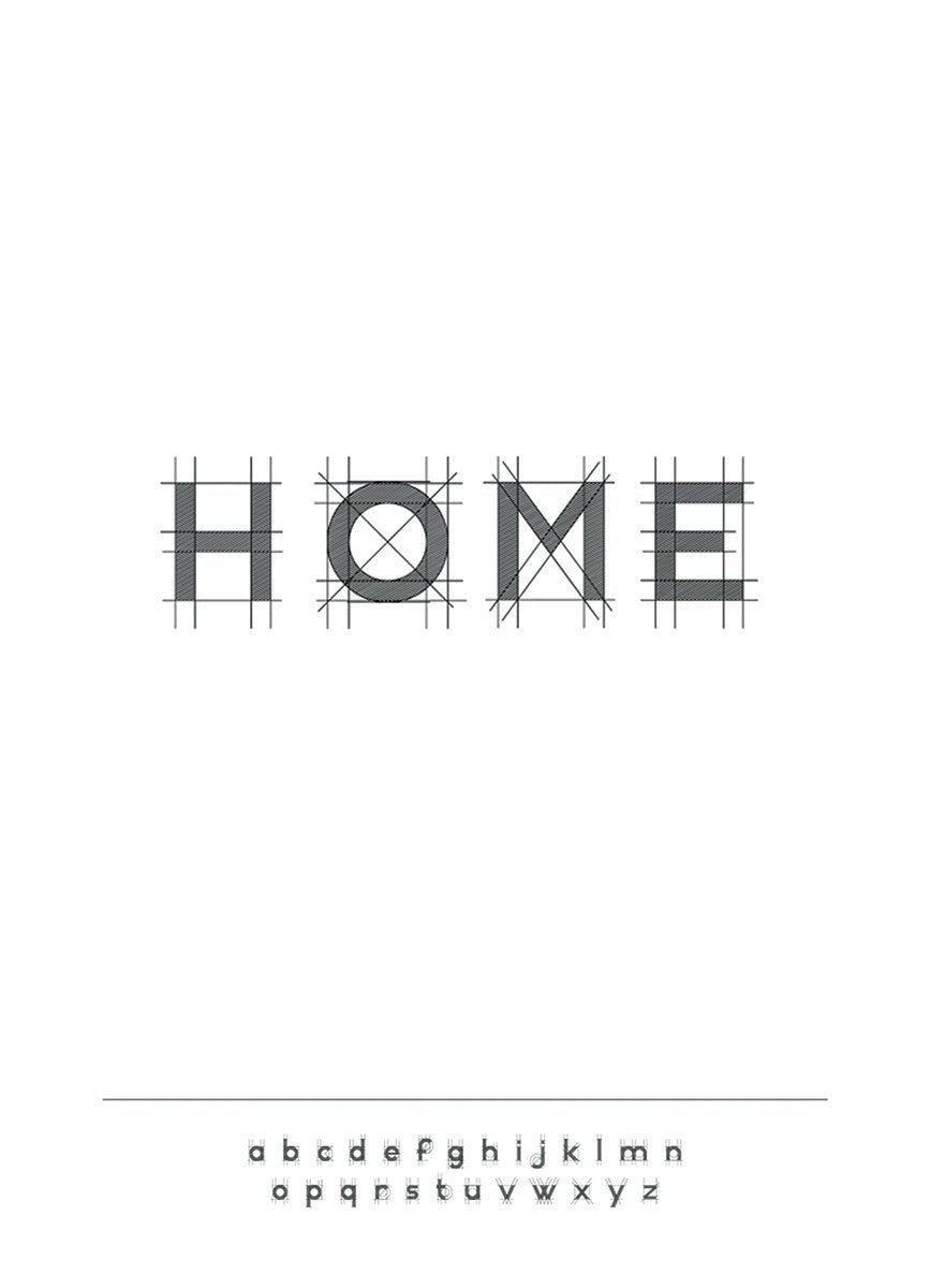 Home, 15cmx21cm art block - Rathwood Store