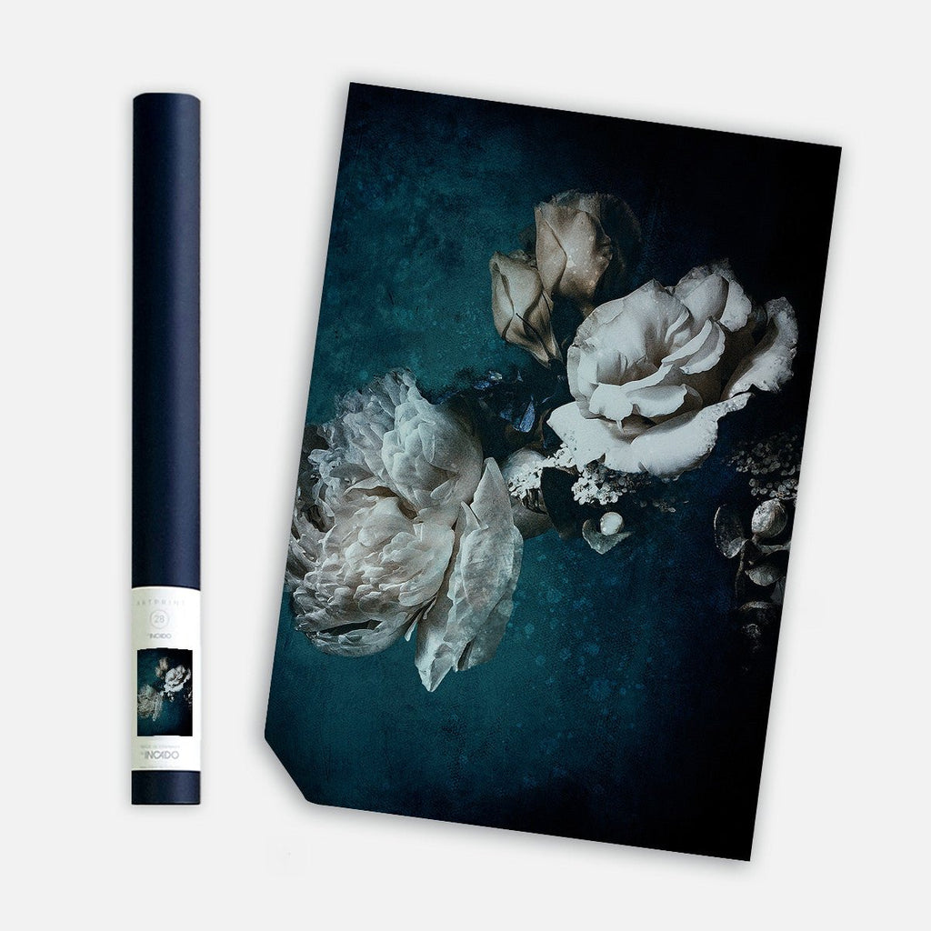 Just Blue Vintage, 50cmx70cm wall art - Rathwood Store