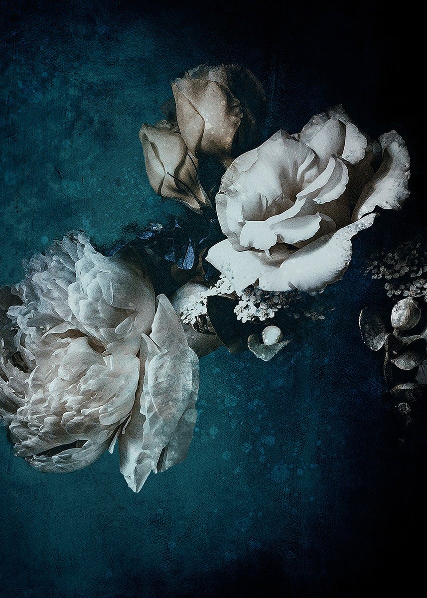 Just Blue Vintage, 50cmx70cm wall art - Rathwood Store