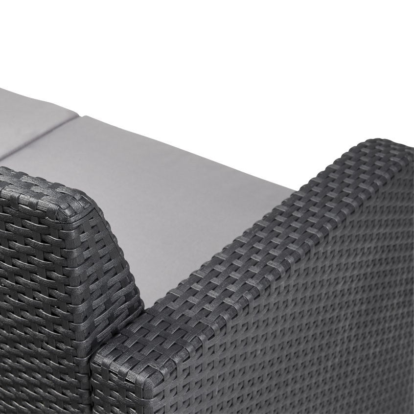 Keter - Oklahoma Lounge Set (Dark Grey) - Rathwood Store