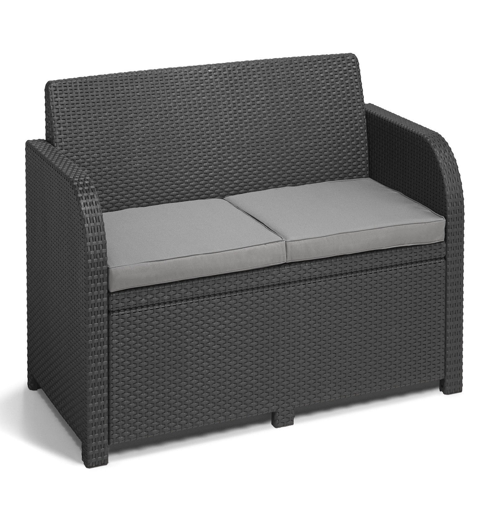 Keter - Oklahoma Lounge Set (Dark Grey) - Rathwood Store