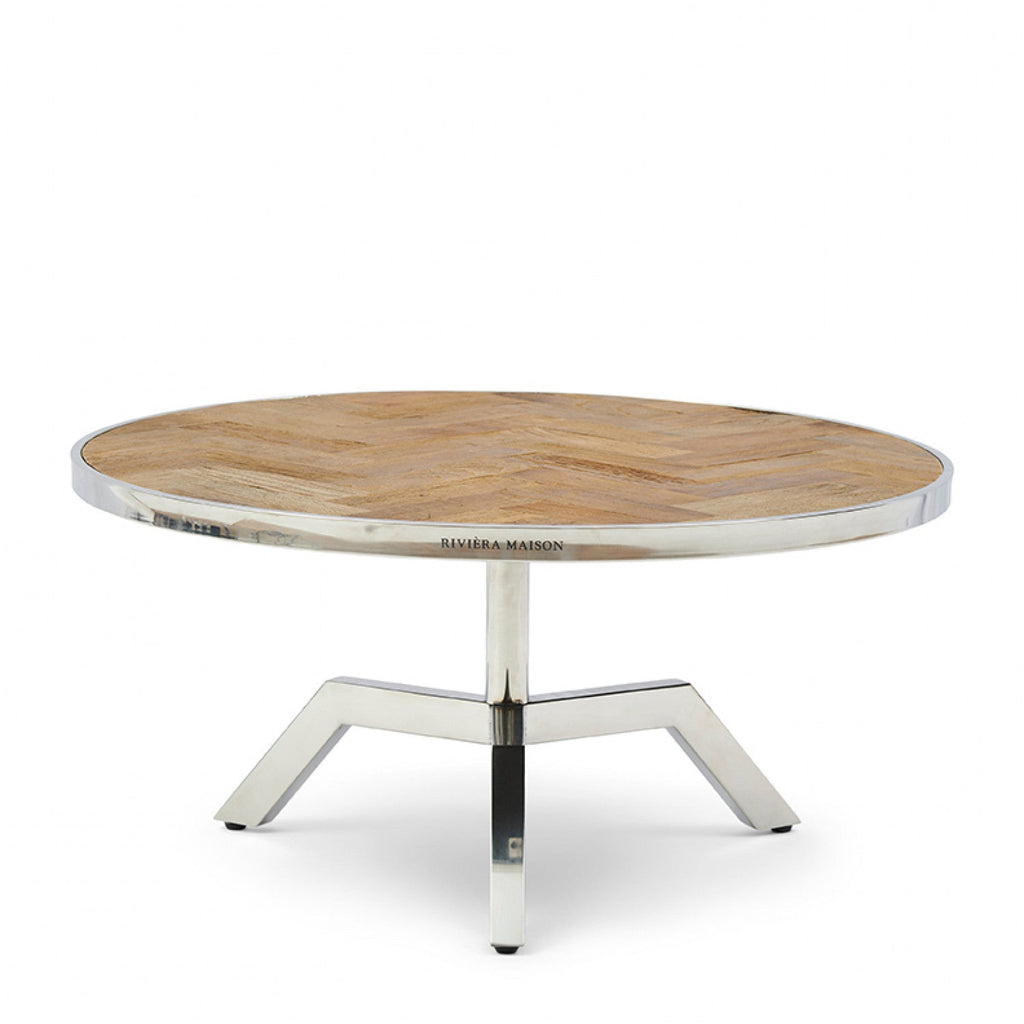 Kirkwood Adjustable Coffee Table Dia 80cm - Rathwood Store