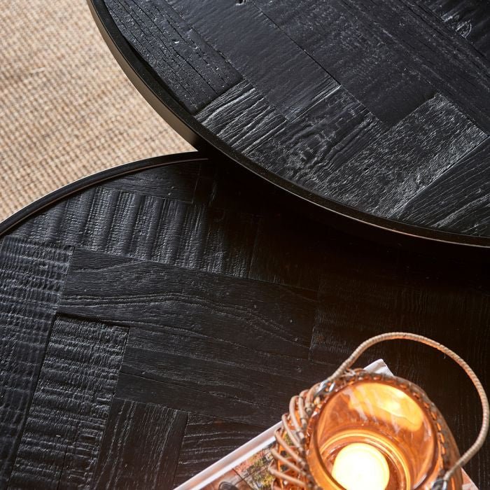 Kirkwood Coffee Table Dia 60, black - Rathwood Store