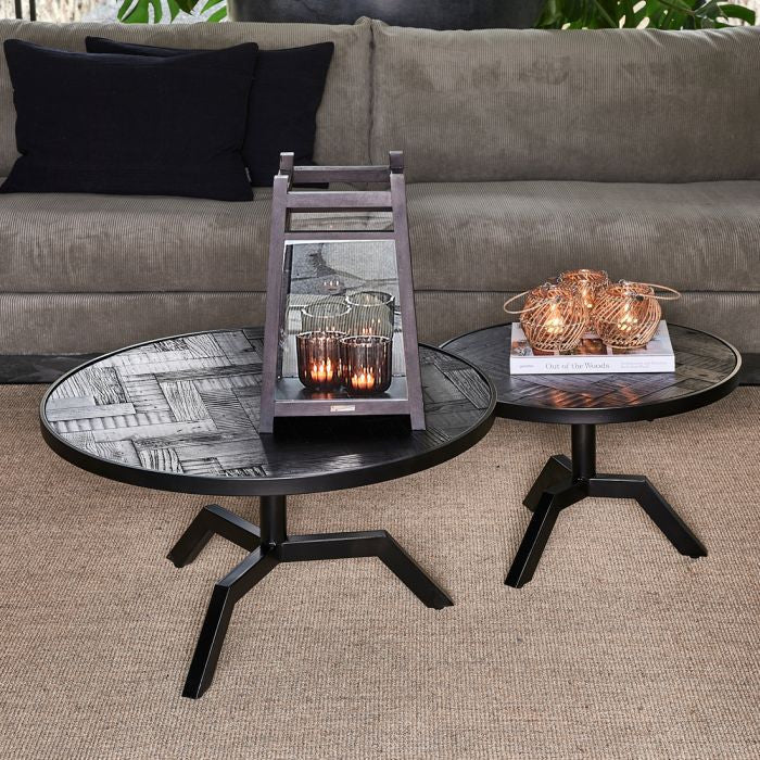 Kirkwood Coffee Table Dia 60, black - Rathwood Store