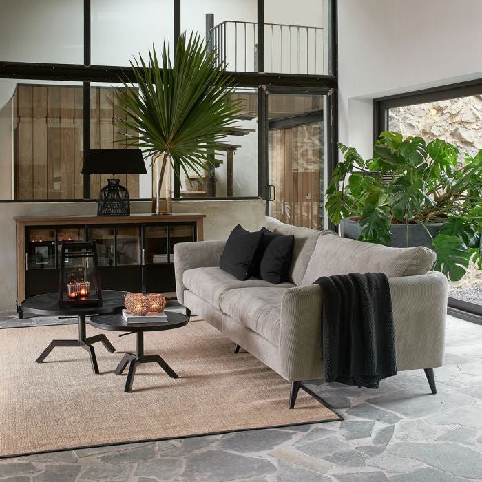Kirkwood Coffee Table Dia 60, black - Rathwood Store