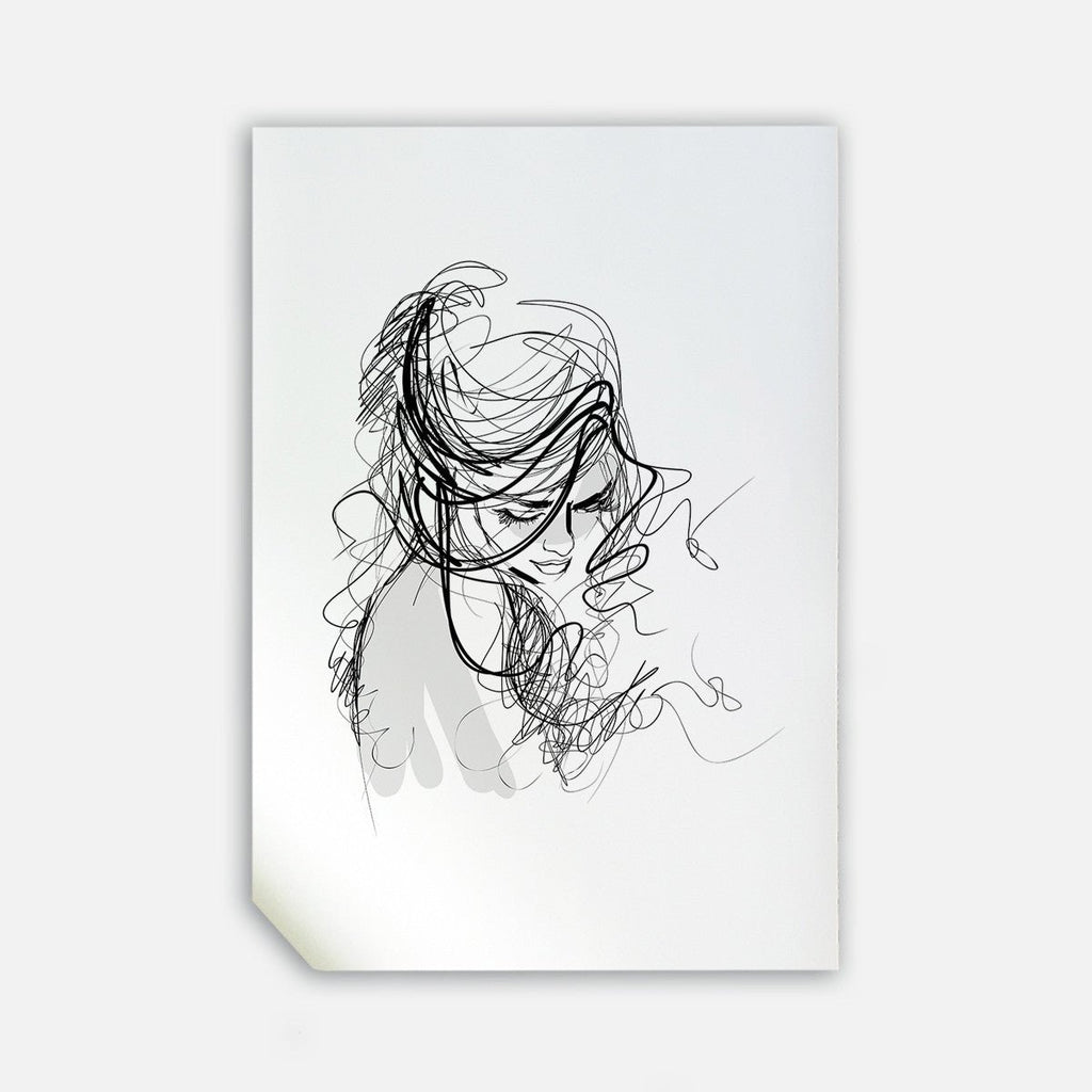 Lady, 50cmx70cm wall art - Rathwood Store