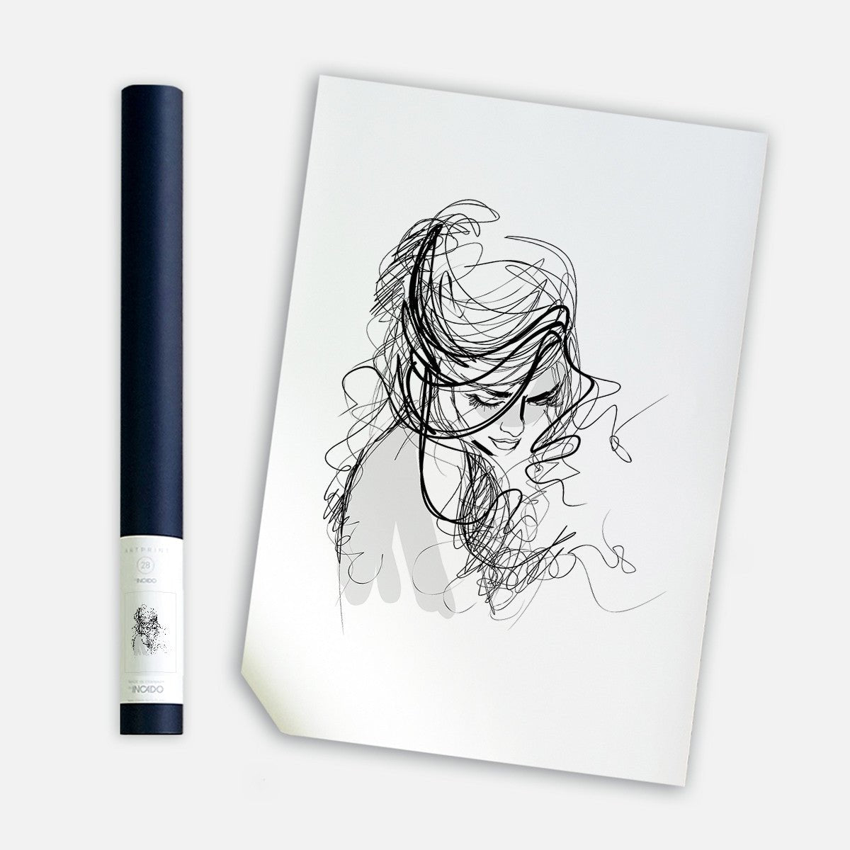 Lady, 50cmx70cm wall art - Rathwood Store