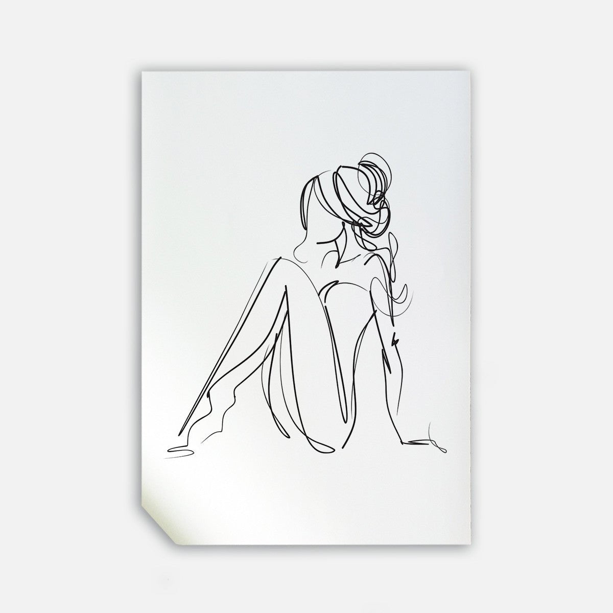 Lady II, 50cmx70cm wall art - Rathwood Store