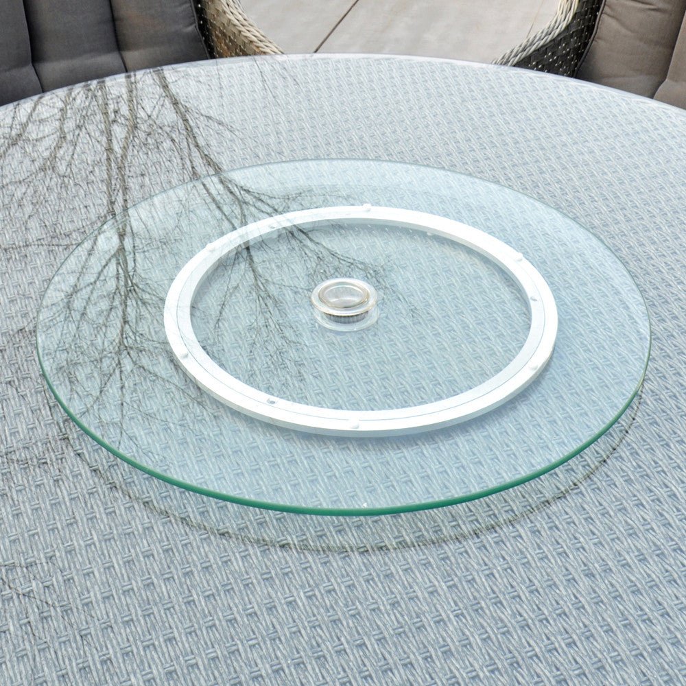 Lazy Susan - Glass - 60cm Dia - Rathwood Store