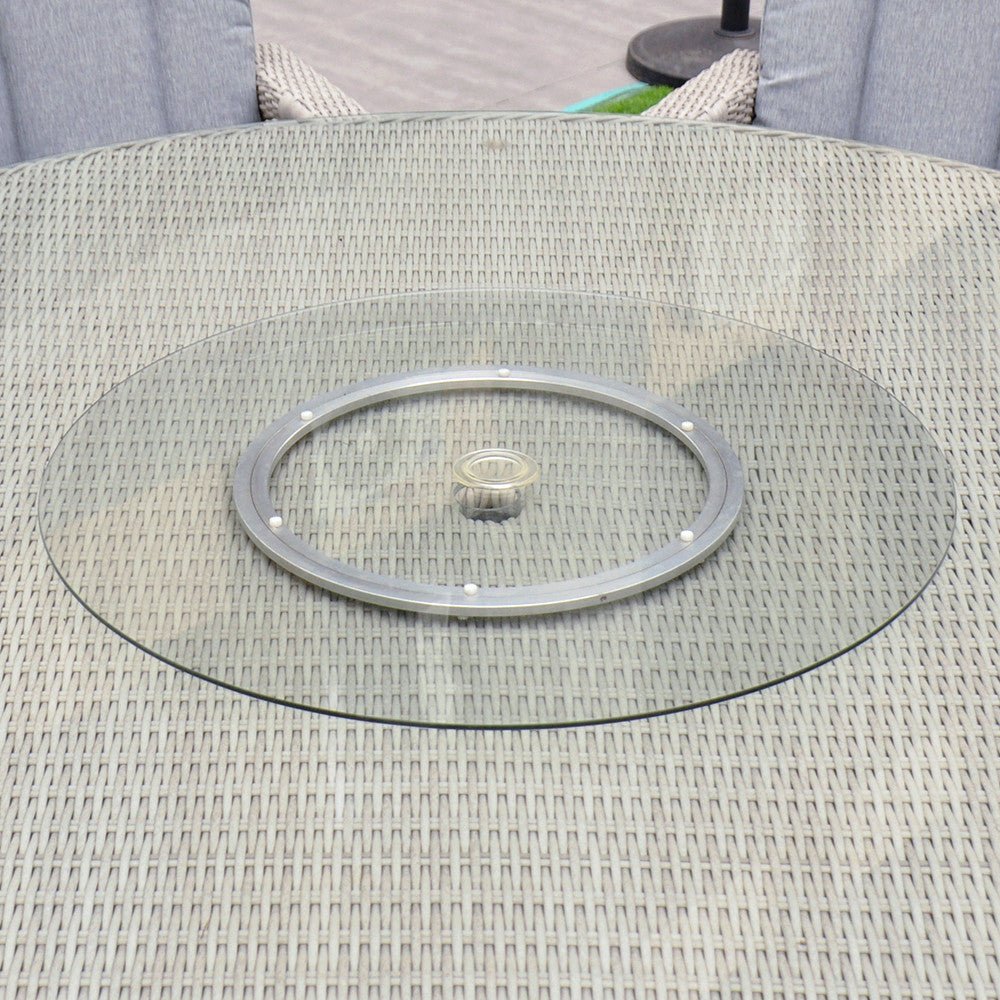 Lazy Susan - Glass - 60cm Dia - Rathwood Store