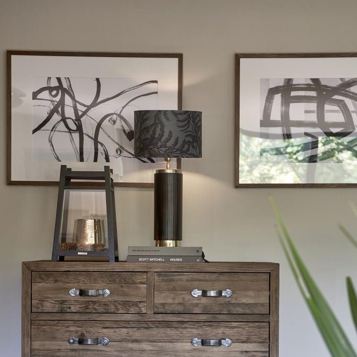 Leaf Cylinder Lamp Shade 20x30 - Rathwood Store