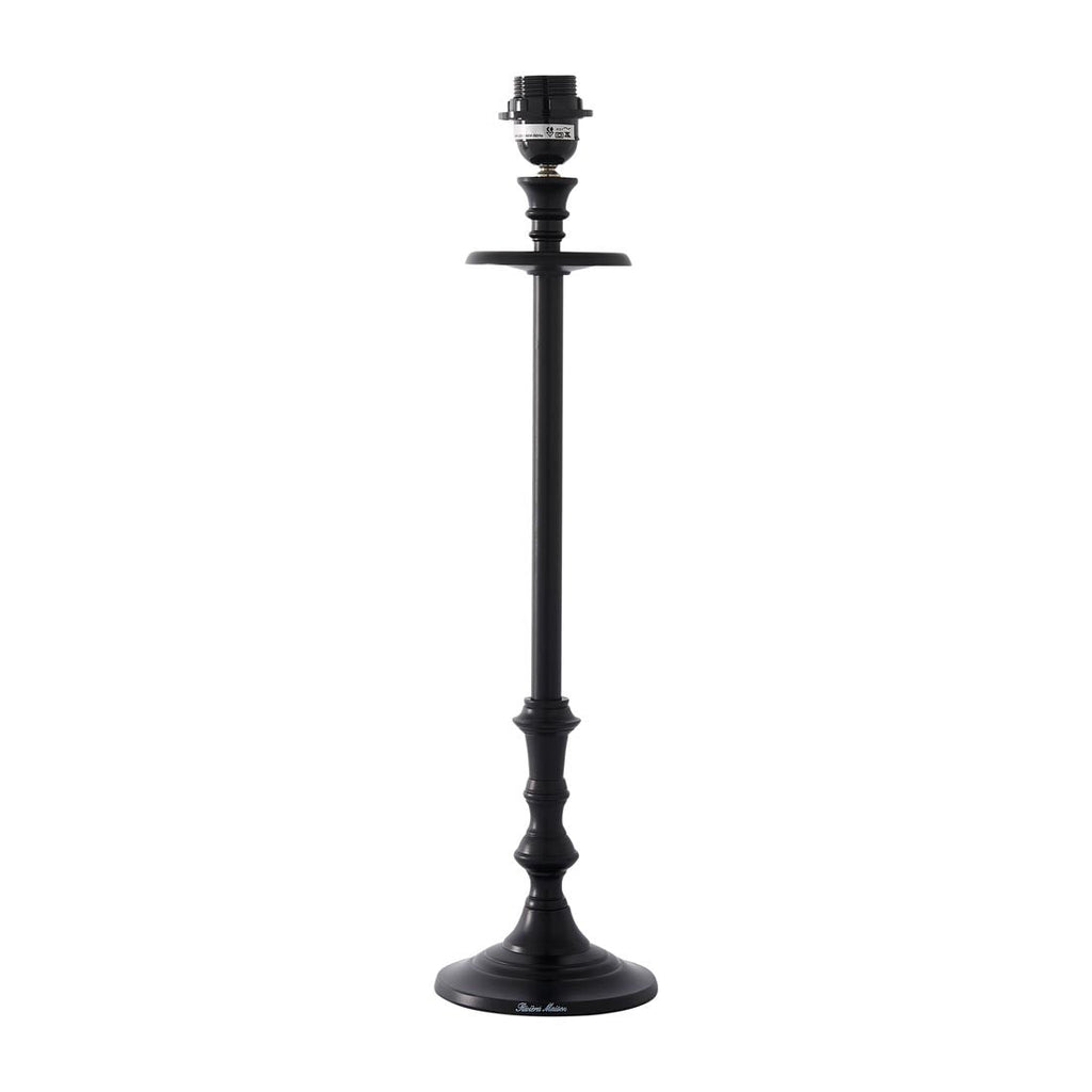 L'Hotel Lamp Base antique black - Rathwood Store