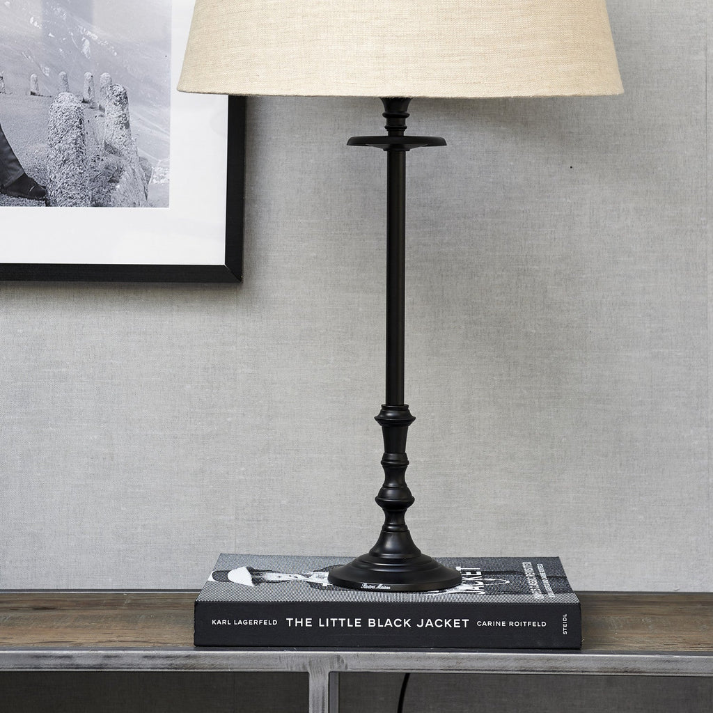 L'Hotel Lamp Base antique black - Rathwood Store