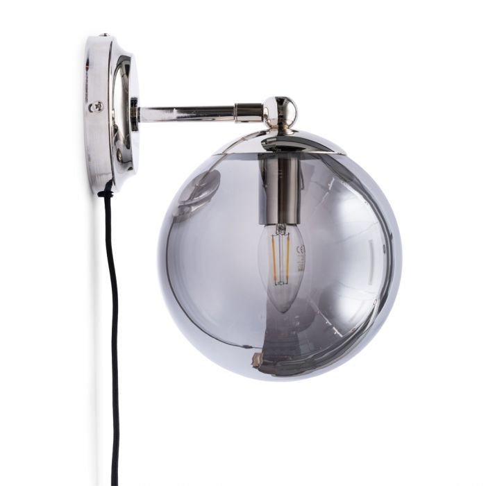 Lille Wall Lamp grey smoke - Rathwood Store