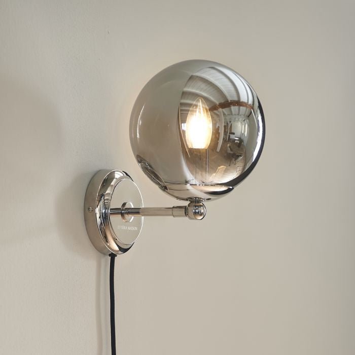 Lille Wall Lamp grey smoke - Rathwood Store