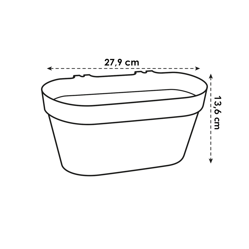 Loft Urban Green Wall Duo 28Cm (Brique) - Rathwood Store