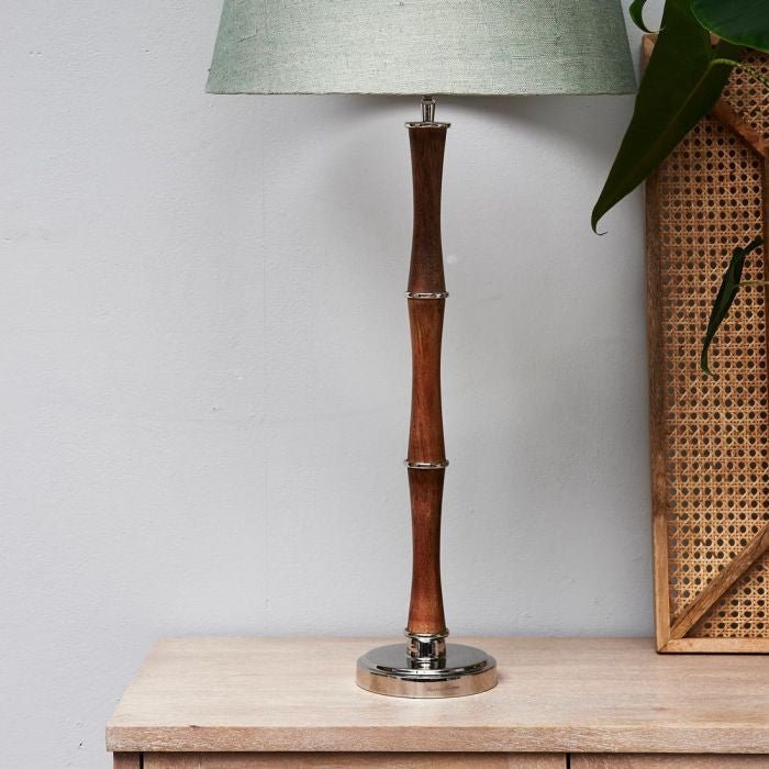 Lovely Bamboo Table Lamp - Rathwood Store