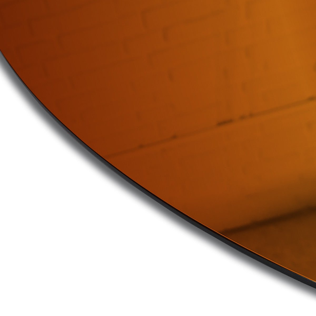 Modern Mirror 3 - Piece Set - Clear, Orange, Rose Gold - Rathwood Store