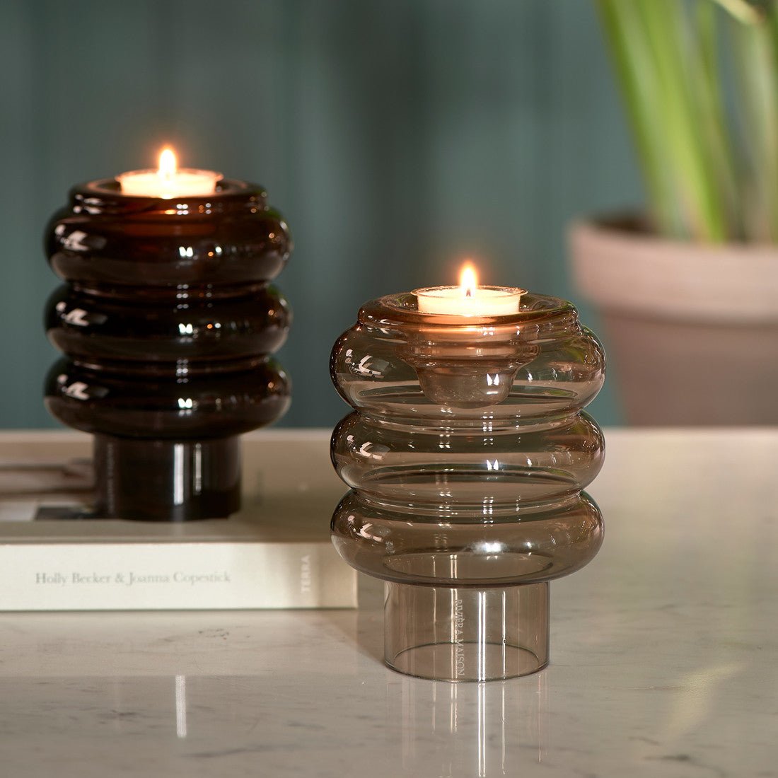 Multiple Candle Holder Vase black - Rathwood Store