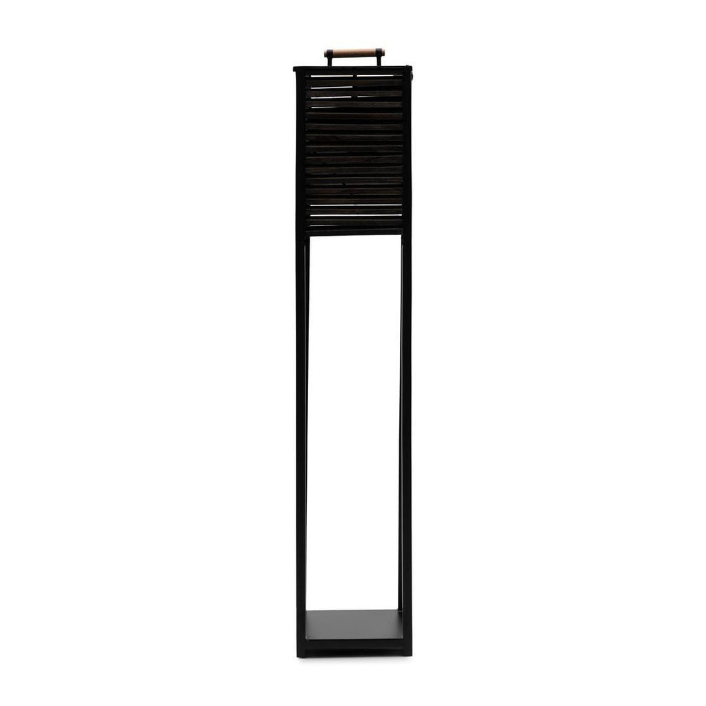 Ocean Cay Shutters Floor Lamp black - Rathwood Store