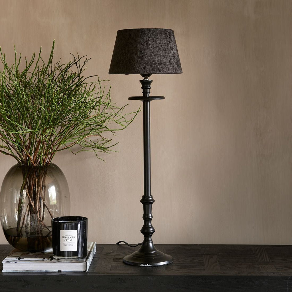 Phinesse Lamp Shade dark grey 12x20 - Rathwood Store