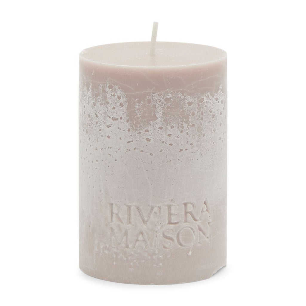 Pillar Candle ECO flax 7x10 - Rathwood Store