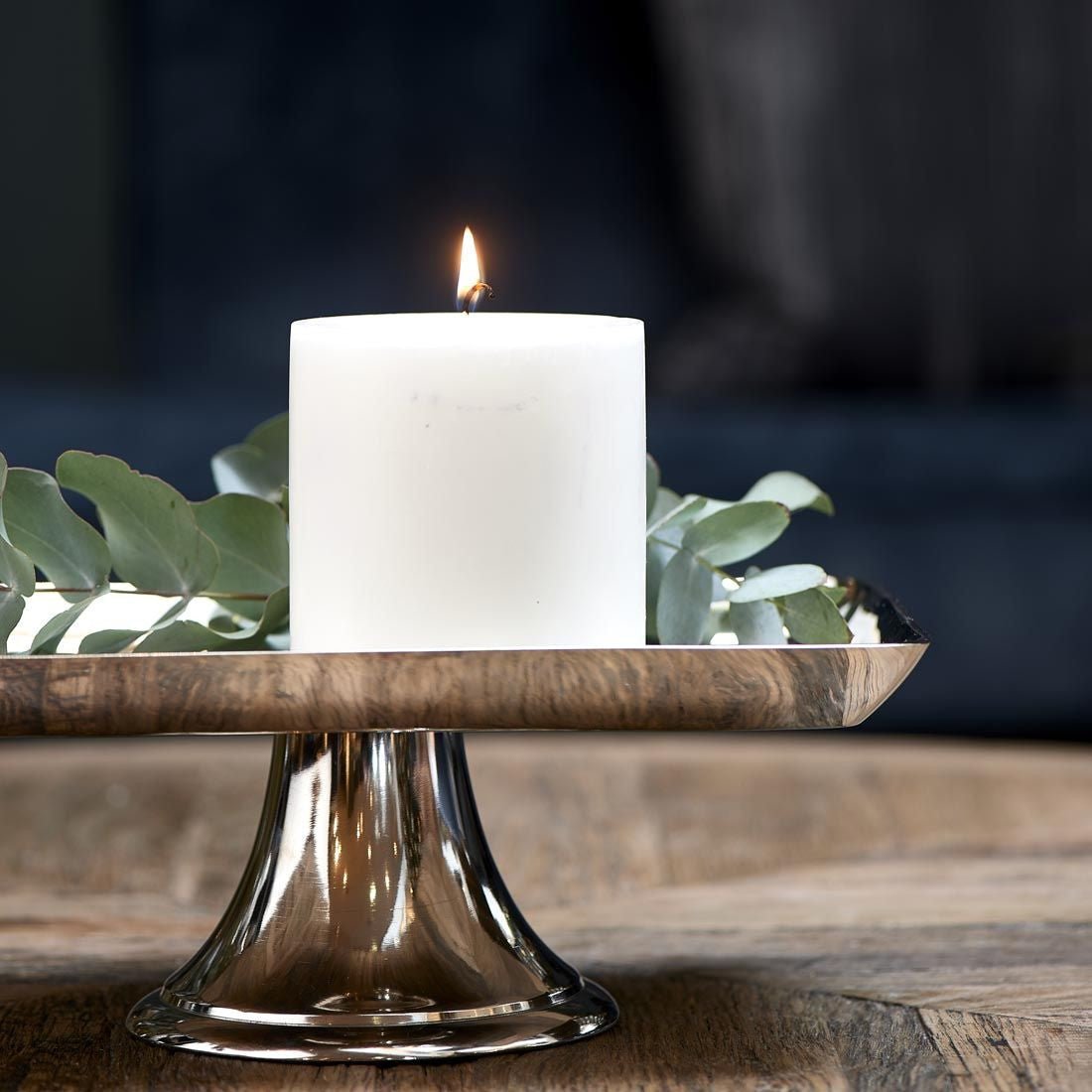 Pillar Candle ECO off - white 10x10 - Rathwood Store