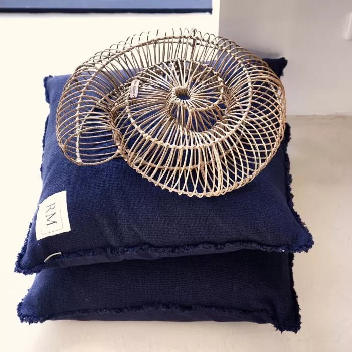 Pillow Cover Blueberry Blue 60x60 - Rathwood Store